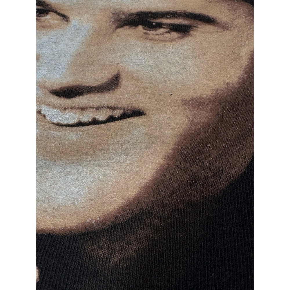 Vintage Elvis Presley's Graceland Shirt Womens L Black Elvis Portrait Graphic - Picture 8 of 14